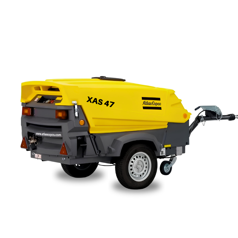 Compresseur d'air diesel - 7 bar - 2500 l/min - Tractable