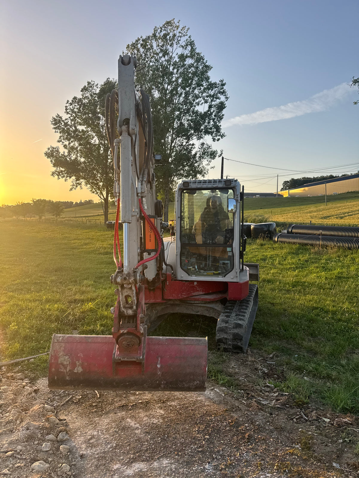 Mini-pelle Takeuchi TB257FR 2021 — occasion