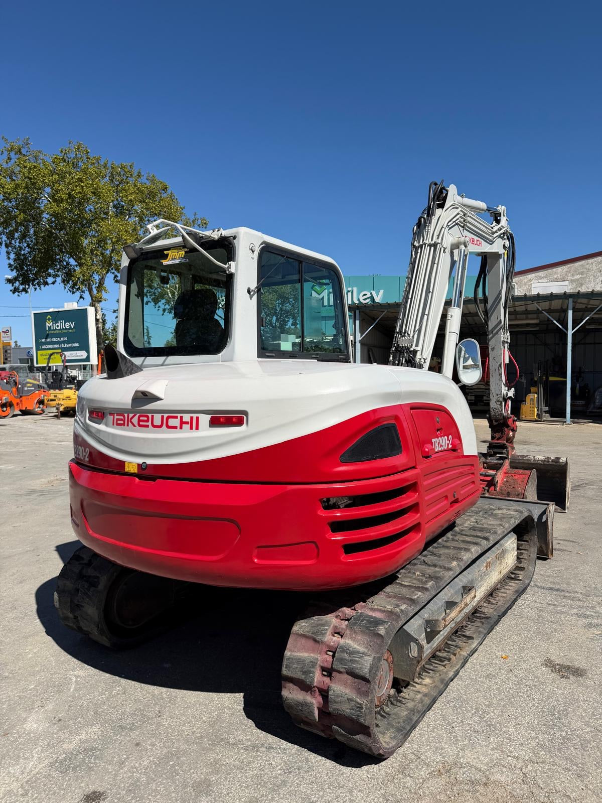 Mini-pelle Takeuchi TB290-2 2021 (2 950 h) — occasion