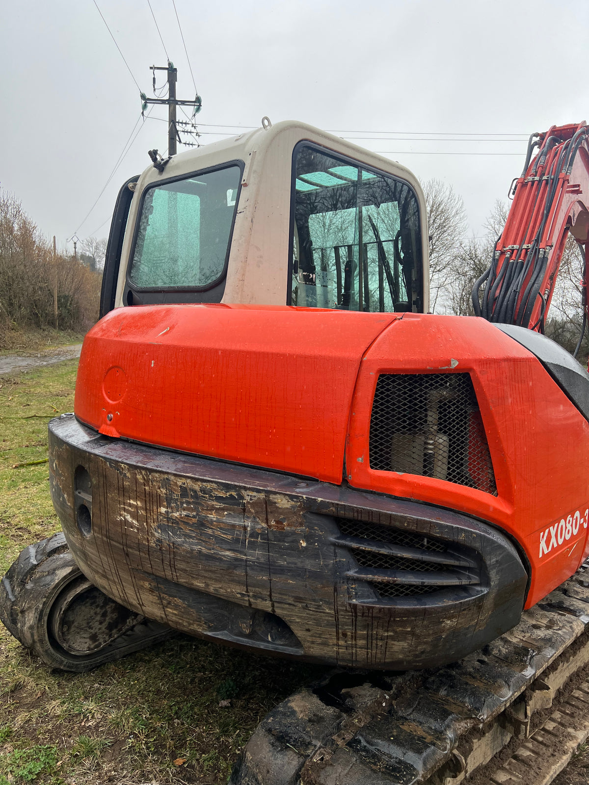Mini-pelle Kubota KX80 2011 — occasion