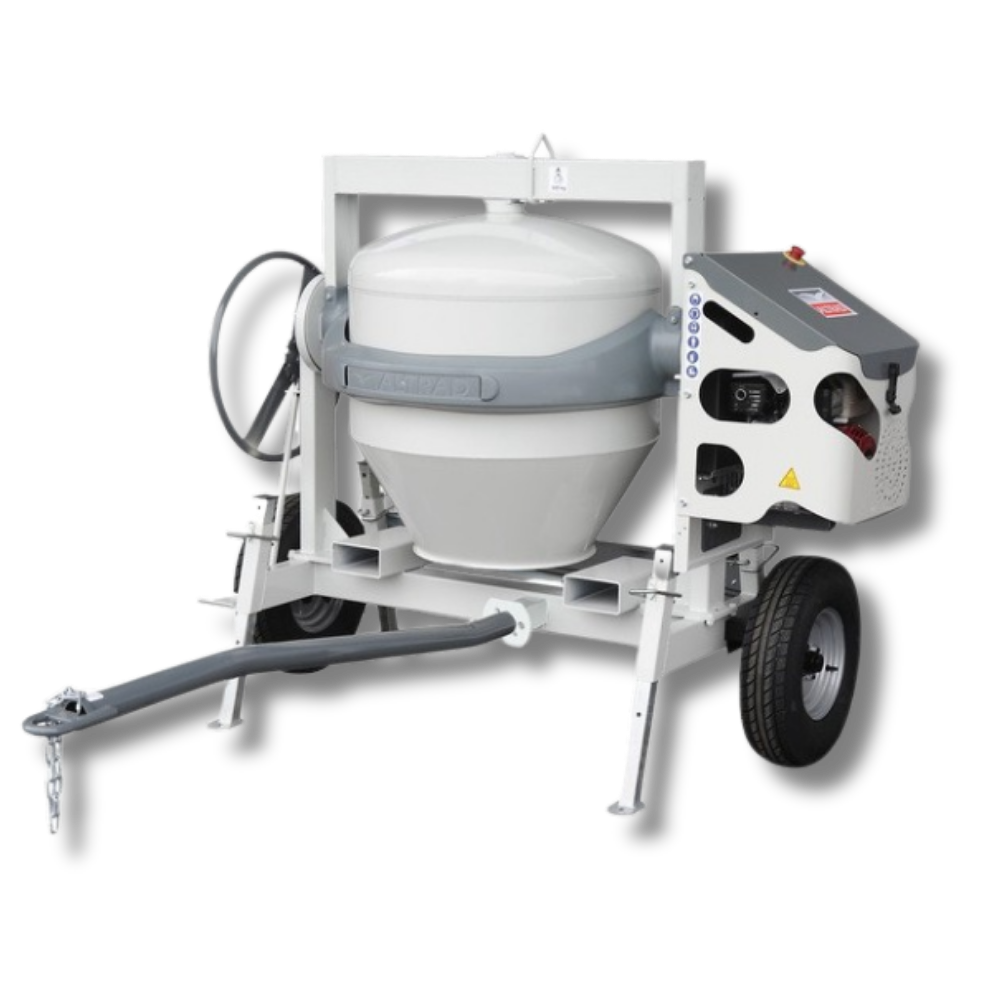 Bétonnière thermique tractable - 280 l