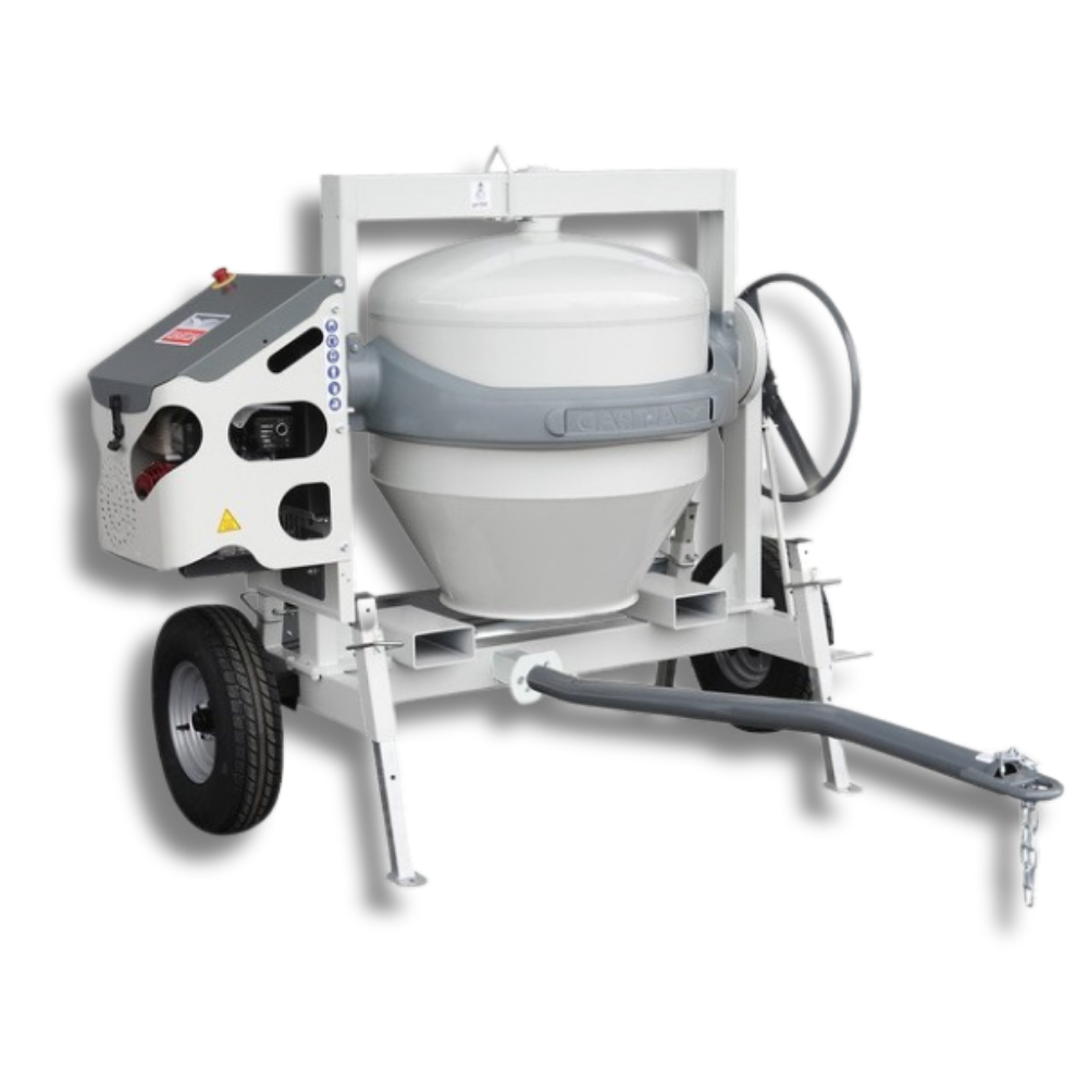 Bétonnière thermique tractable - 280 l