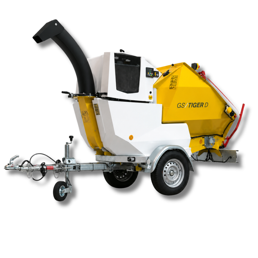 Broyeur de branches et de végétaux tractable — Ø 140 mm