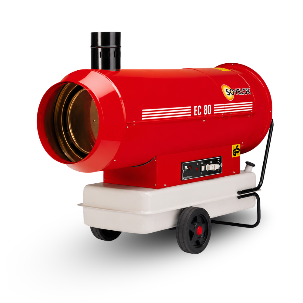 Chauffage air pulsé fioul - 80 kW