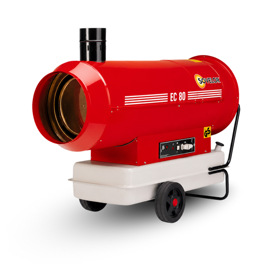 Chauffage air pulsé fioul - 80 kW
