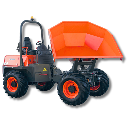dumper thermique gyrabenne sur pneus - CU 2 000 kg