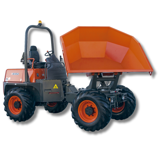 Dumper thermique gyrabenne sur pneus - CU 6000 kg