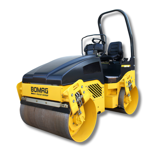 Rouleau compacteur vibrant PV2 - L. 1000 mm